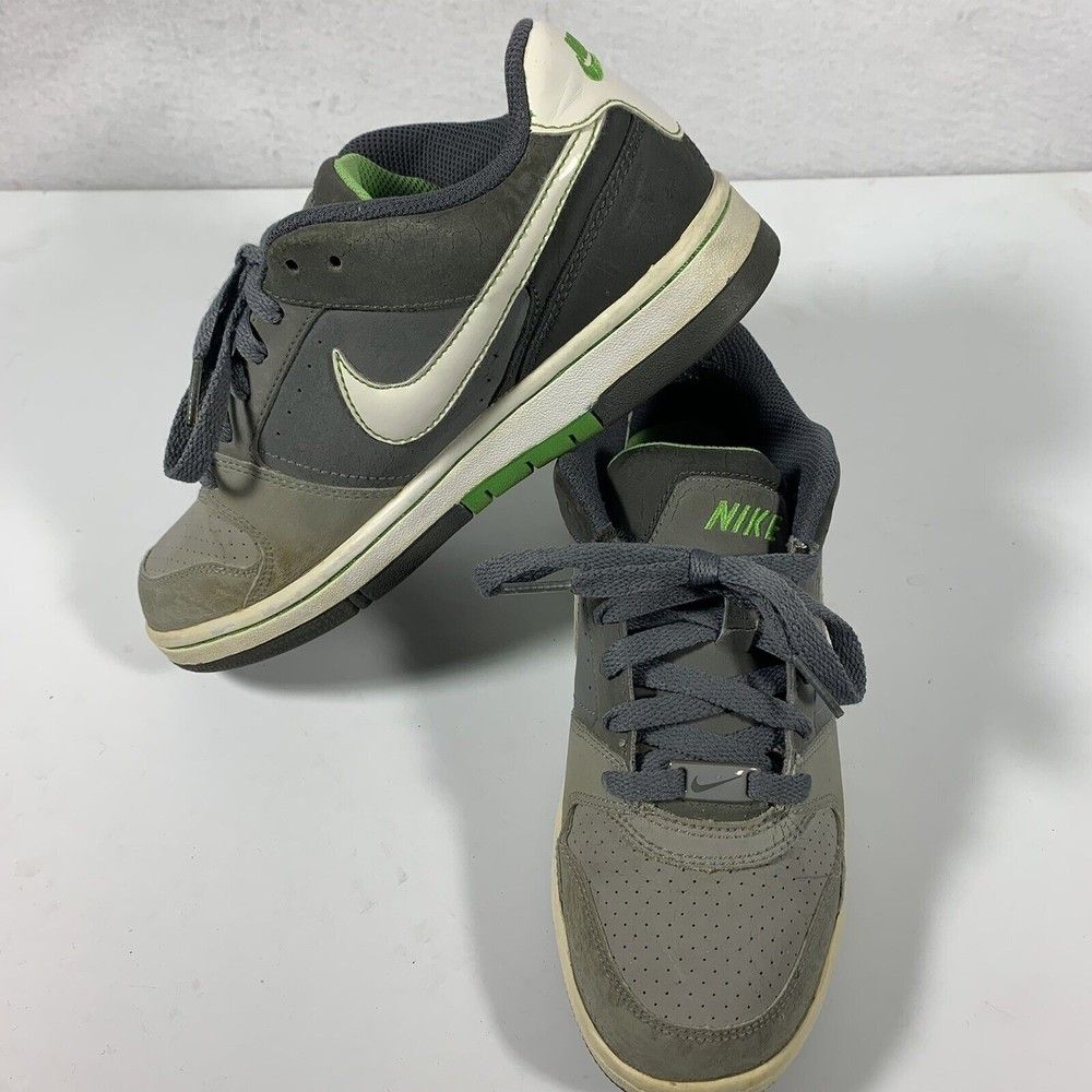 Nike Air Prestige II 318972-012 Women’s Gray Green & White Running Shoes